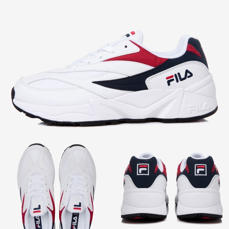 FILA VENOM 94 Heritage Shoes Athletic Running FS1HTA3035X_WNR White Red SZ 4-13